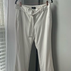 Striped trouser pants